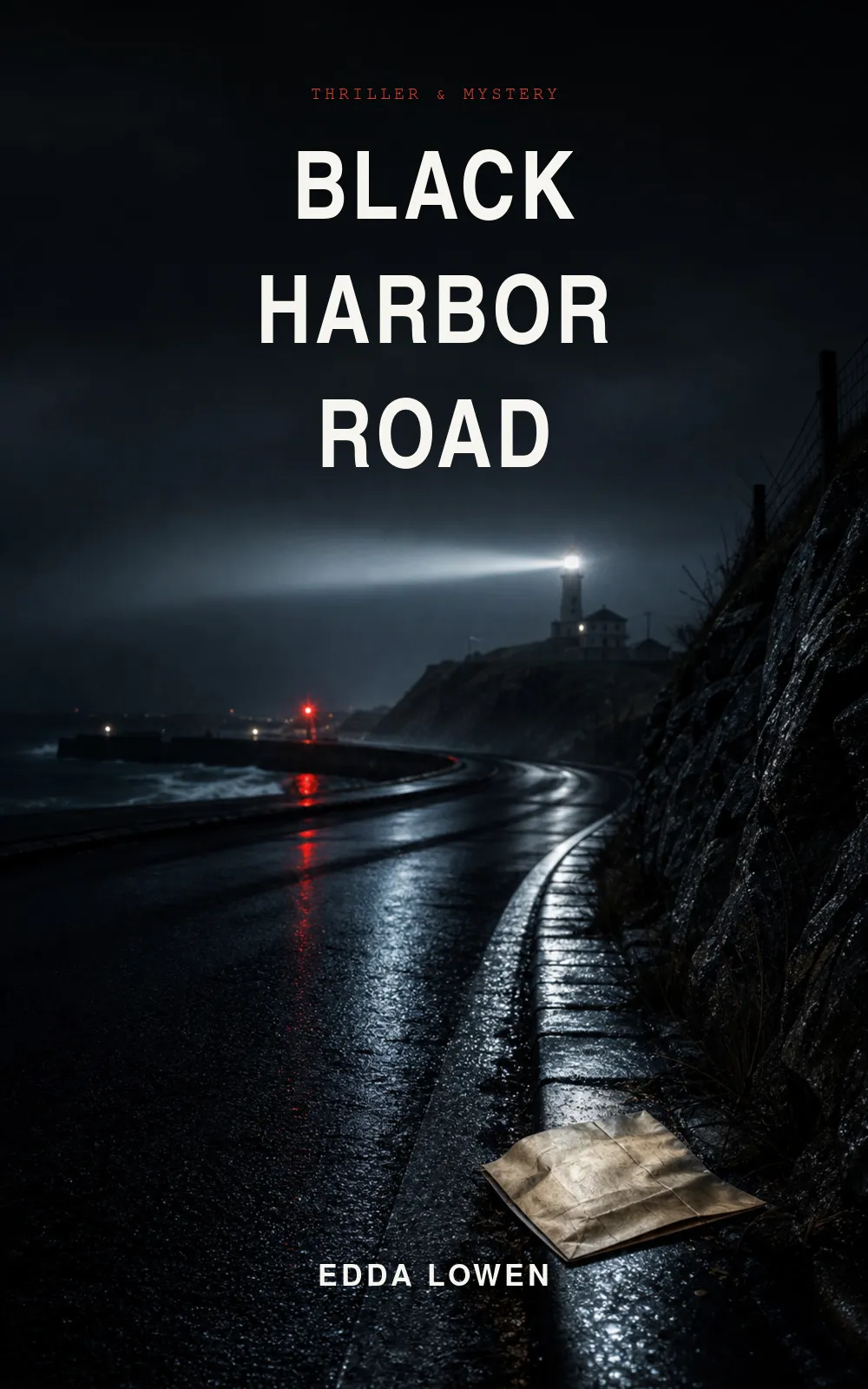 Black Harbor Road — Thriller & Mystery book cover