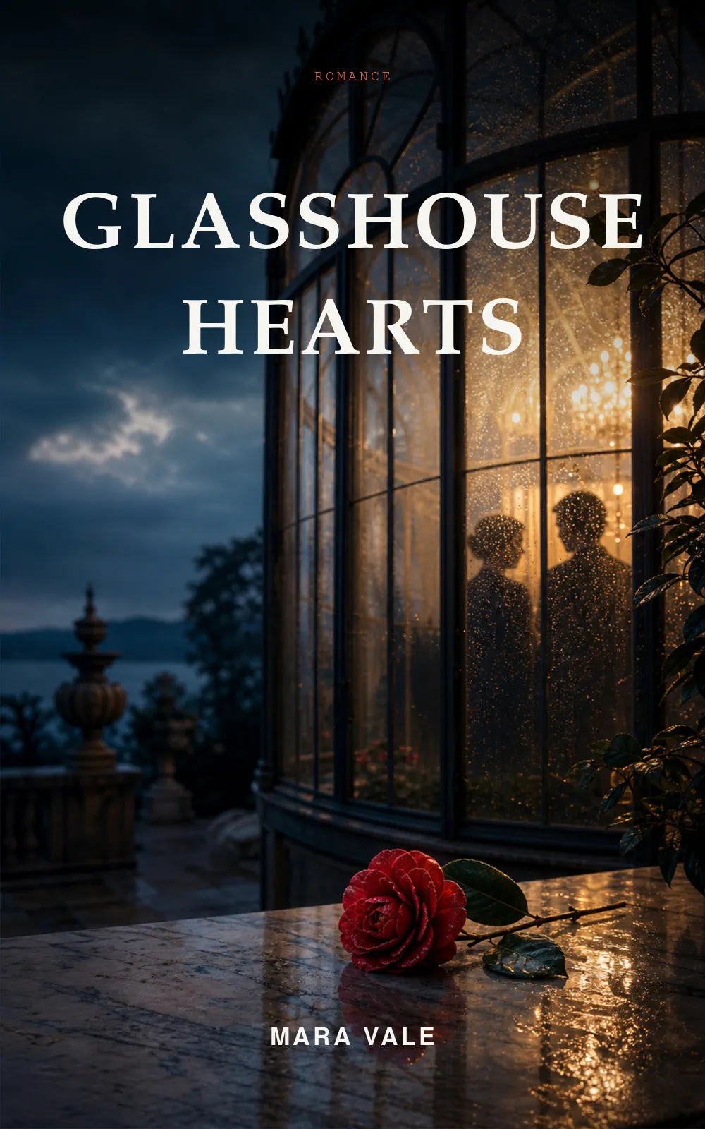 Glasshouse Hearts — Romance book cover