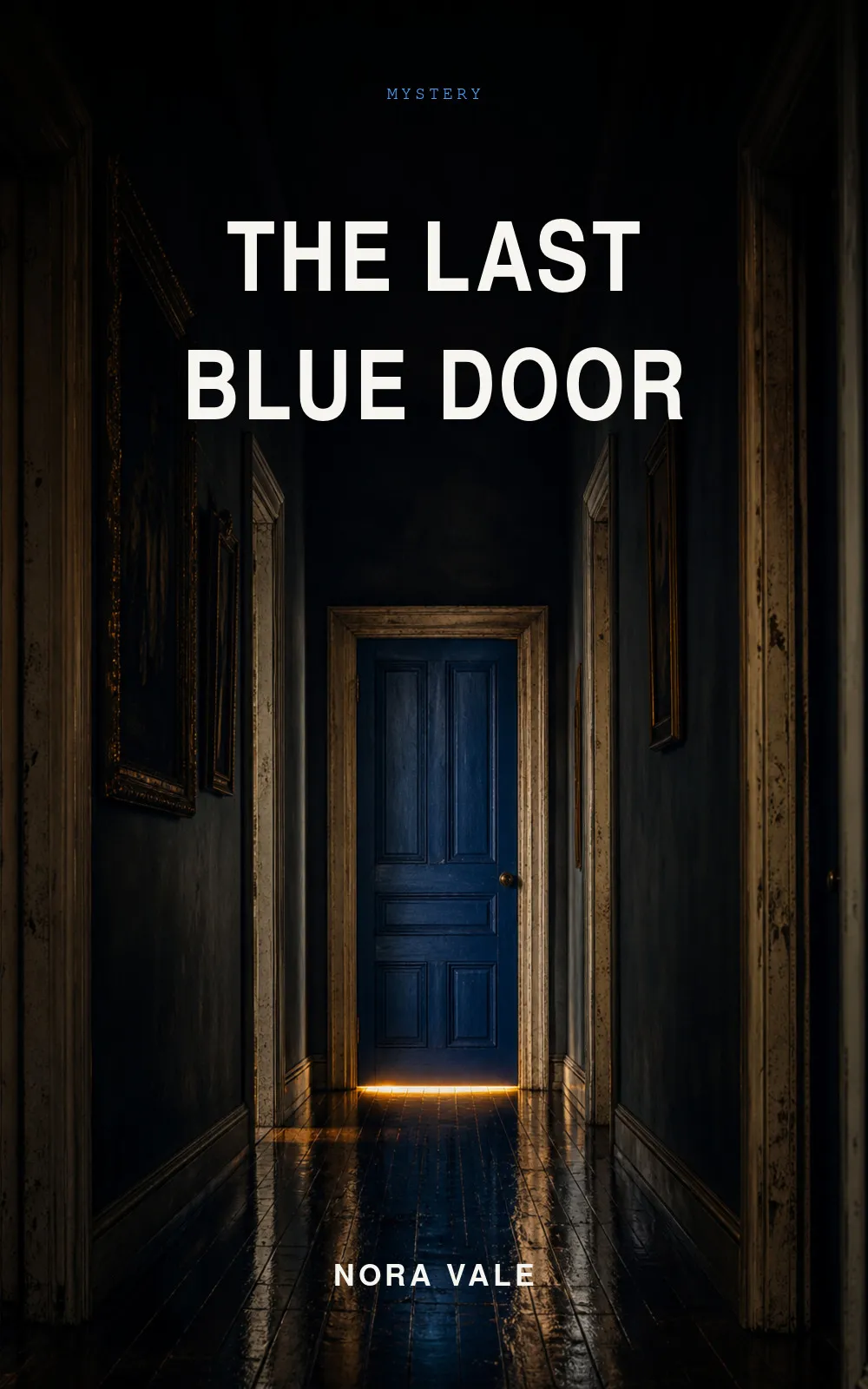 The Last Blue Door — Thriller & Mystery book cover