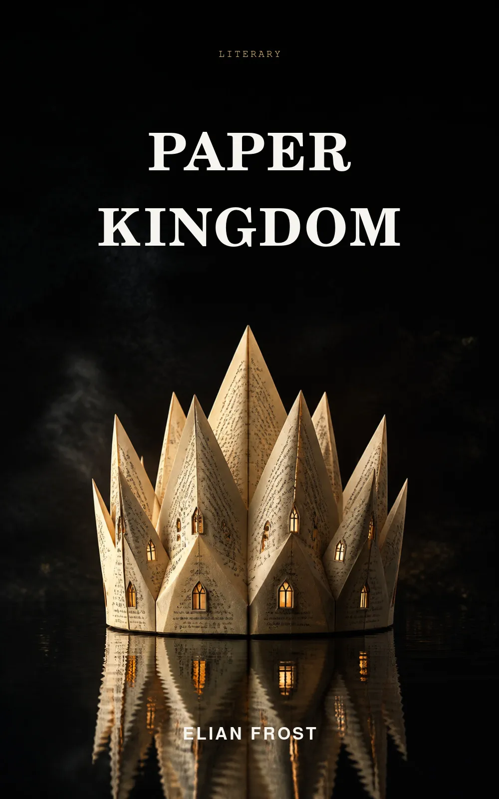 Paper Kingdom — Literary book cover