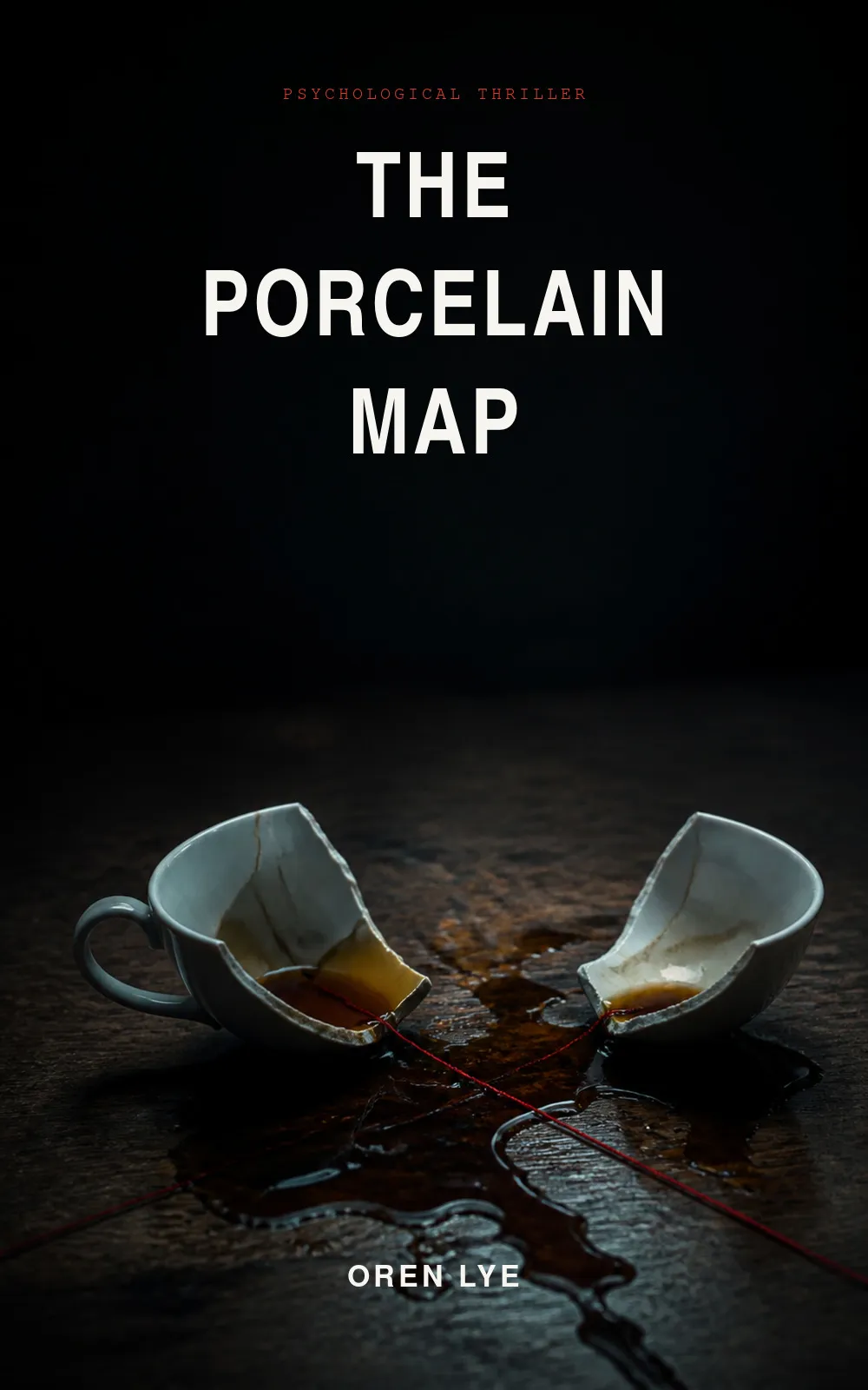 The Porcelain Map — Thriller & Mystery book cover